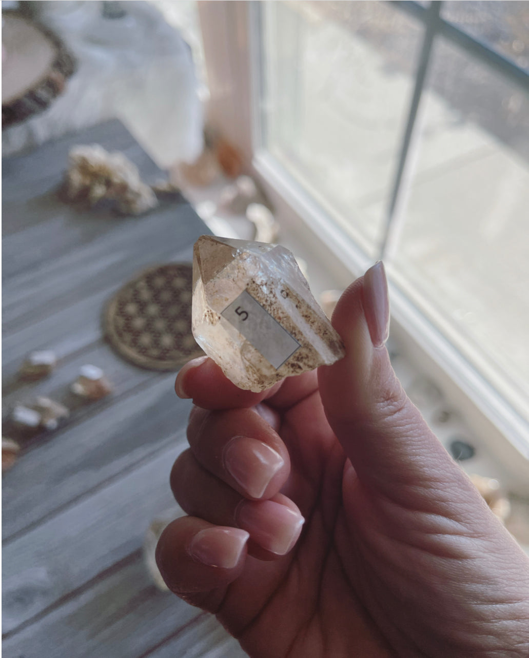 Little Natural Kundalini Citrine points / You choose your crystal